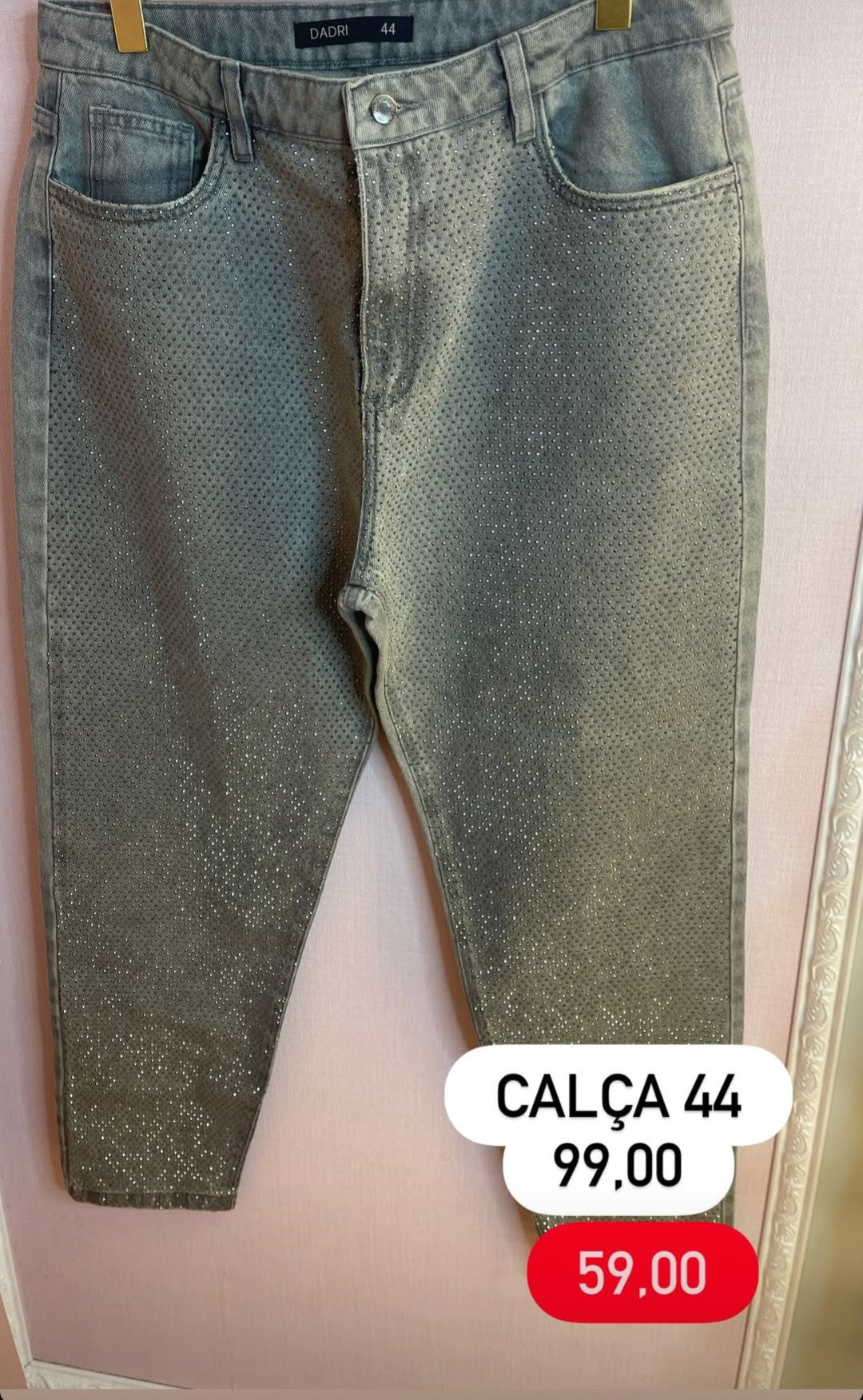 Calça brilho
